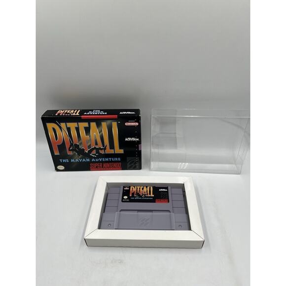 Pitfall: The Mayan Adventure - Super Nintendo SNES With Original Box - Picture 1 of 16